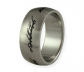 Lord of The Rings ocelový prsten s nápisem