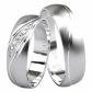 Susana Silver stříbrné svatební prsteny