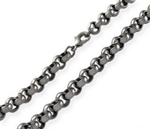 Hammer (7 mm)-ocelový kroužkový náhrdelník