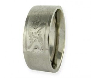 Dragon II-ocelový prsten