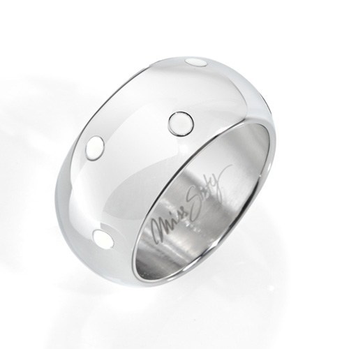 Prsten Miss Sixty Berry ocelový prsten pro ženy