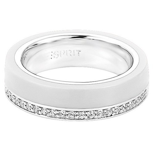Esprit Marin Glam White  ocelový prsten