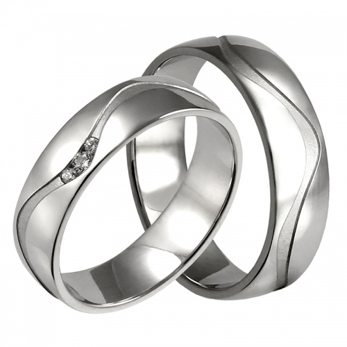Robertina Silver stříbrné snubní prsteny