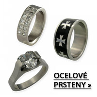 Ocelové prsteny