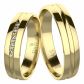 Orfe Gold svatební prsteny ze žlutého zlata