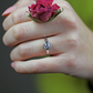 Sofia White zásnubní prsten z bílého zlata