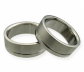 Trendy  ocelové snubní prsteny
