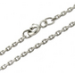 Cable Small B (1,6 mm) řetízek z bílého zlata
