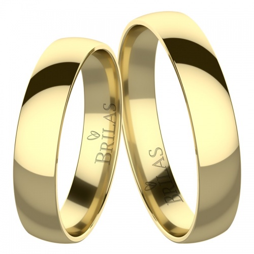 Absolon Gold  - elegantní snubní prsteny ze žlutého zlata 