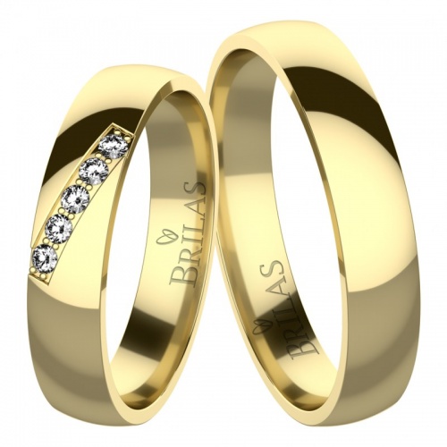 Arrigo Gold - snubní prsteny ze žlutého zlata