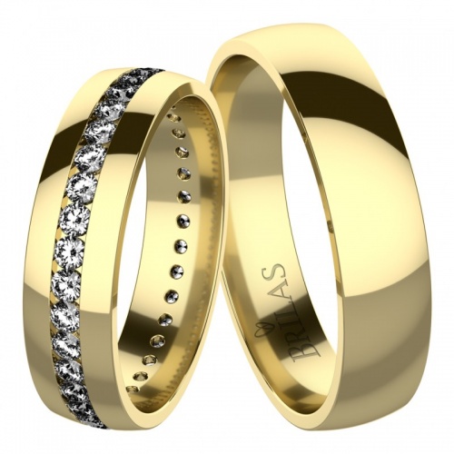 Augusto Gold - snubní prsteny ze žlutého zlata