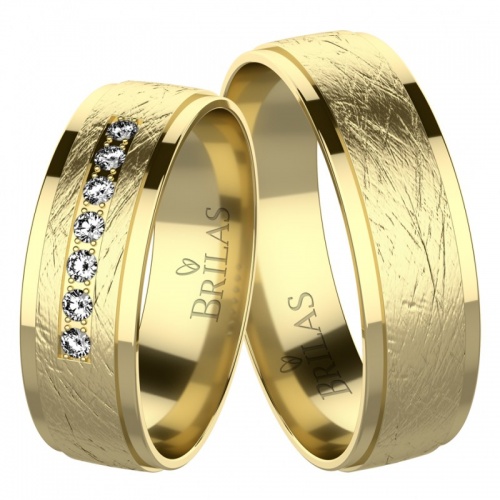 Modesto Gold - snubní prsteny ze žlutého zlata