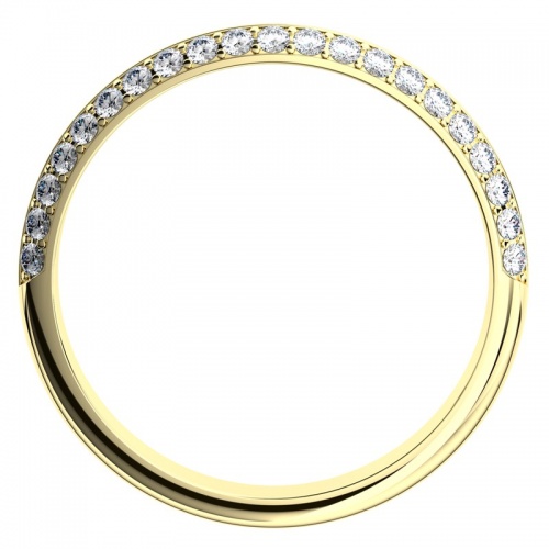 Afrodita II. Gold - prsten ze žlutého zlata