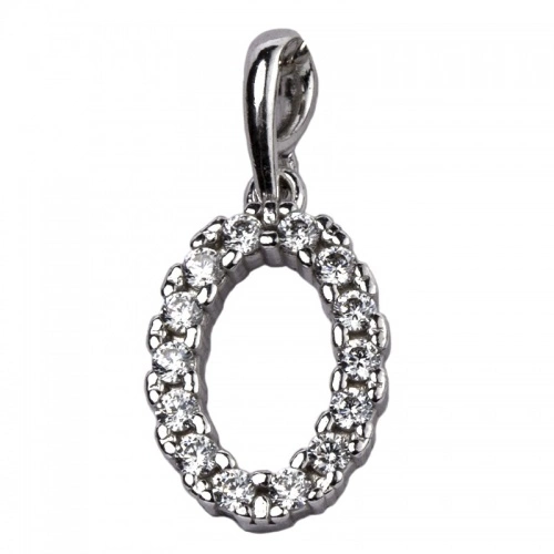 Stacy - stříbrný přívěšek se zirkony