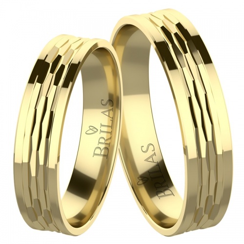 Dreamer Gold - snubní prsteny ze žlutého zlata