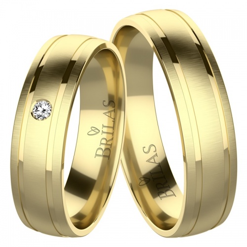 Matis Gold - snubní prsteny ze žlutého zlata