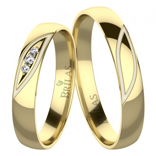 Zinas Gold - snubní prsteny ze žlutého zlata
