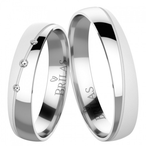 Melia Silver - snubní prsteny ze stříbra