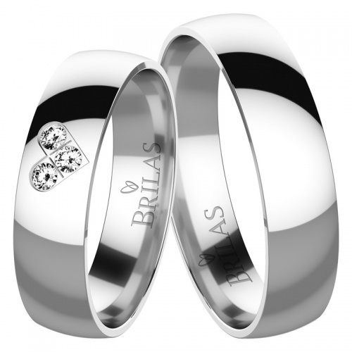 Magnus Silver  - romantické snubní prsteny ze stříbra 