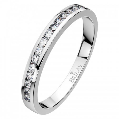 Sofie White - zásnubní prsten z bílého zlata