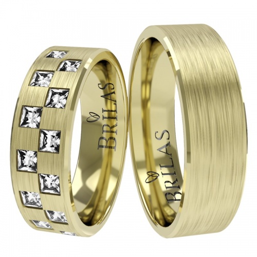 Lada Gold - snubní prsteny ze žlutého zlata