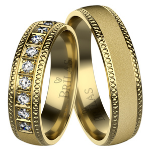 Erasmus Gold - snubní prsteny ze žlutého zlata