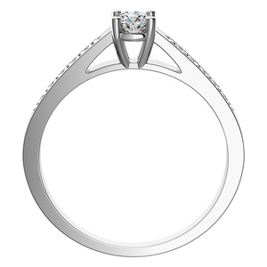 Rubyn W Briliant  - elegantní zásnubní prsten 