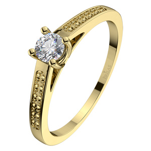 Rubyn Gold - elegantní zásnubní prsten 