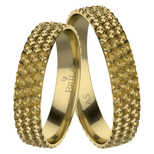 Daliborka Gold - snubní prsteny ze žlutého zlata
