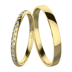 Midas Gold - snubní prsteny ze žlutého zlata