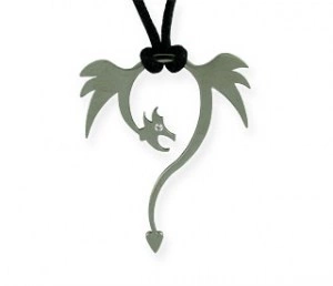 Firebird - ocelový přívěsek