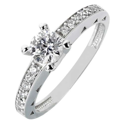 Lea Silver-zásnubní prsten ze stříbra