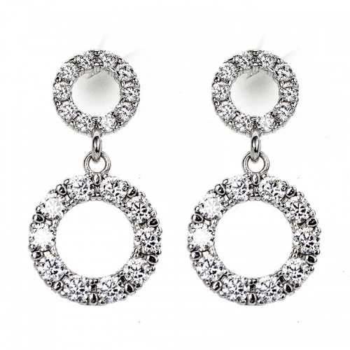 Rhona - náušnice se zirkony