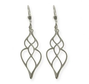 Nurtana Alba II - náušnice z bílého zlata