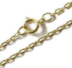 Anker (15 mm) - řetízek ze žlutého zlata