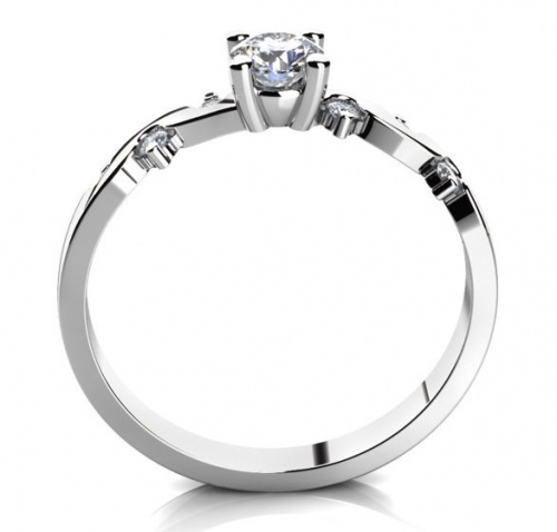 Zeus W Briliant  - jedinečný zásnubní prsten ve špičkovém designu