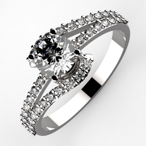 Anastasia Silver  - jedinečný stříbrný prsten 