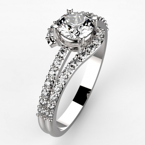 Anastasia Silver  - jedinečný stříbrný prsten 