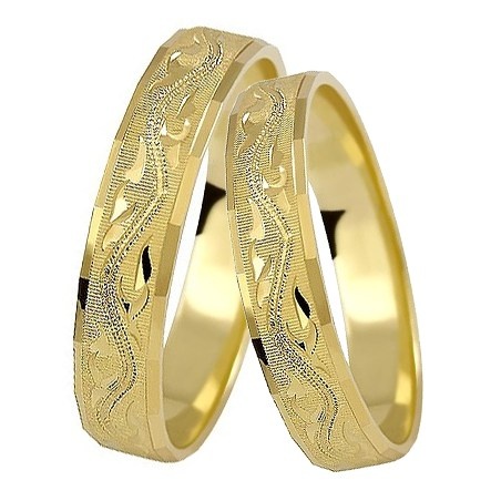Paola Gold - snubní prsteny s bohatým zdobením