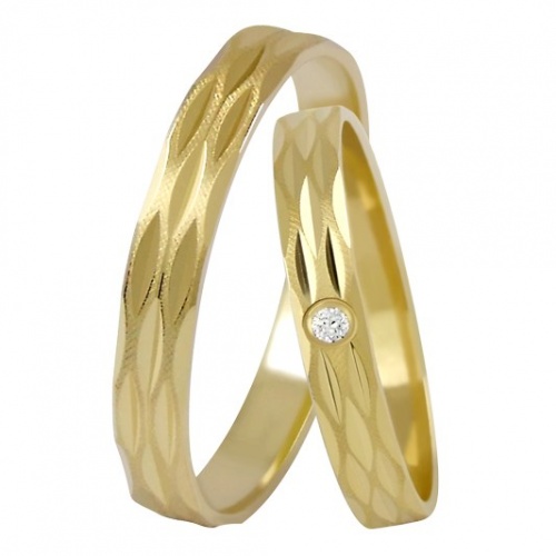 Lazzaro Gold - jemné prsteny z žlutého zlata