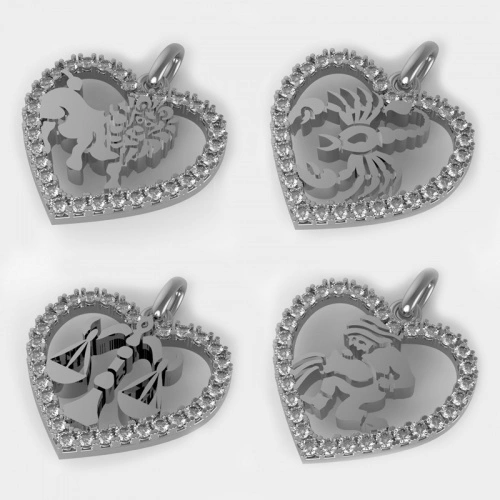 Heartie - přívěšek znamení zvěrokruhu