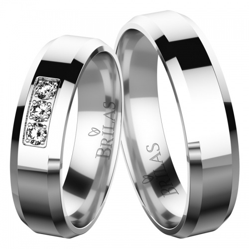 Mimi Silver snubní prsteny ze stříbra