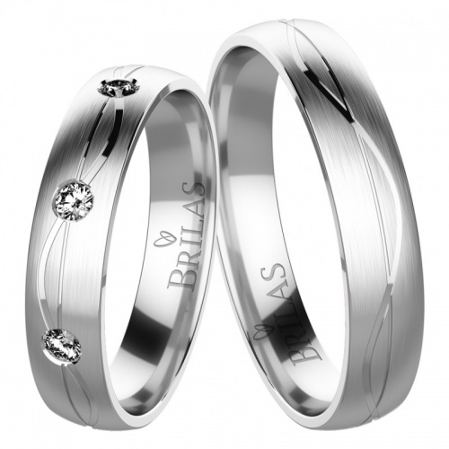 Vitalia Silver snubní prsteny ze stříbra