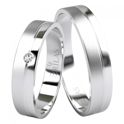 Loreta Silver snubní prsteny ze stříbra
