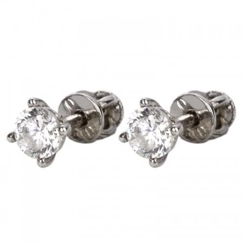 Zina stříbrné naušnice