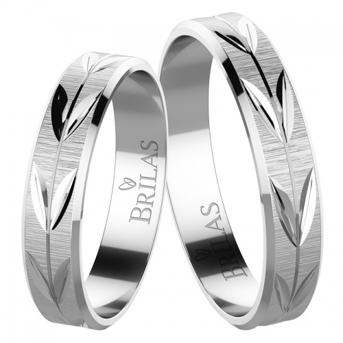 Pantaleone Silver snubní prsteny ze stříbra