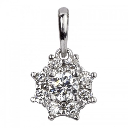 Alice stříbrný přívěšek kytičky