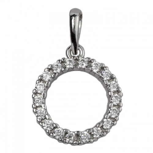 Reese stříbrný přívěšek se zirkony