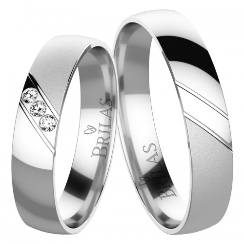 Sisera Silver snubní prsteny ze stříbra