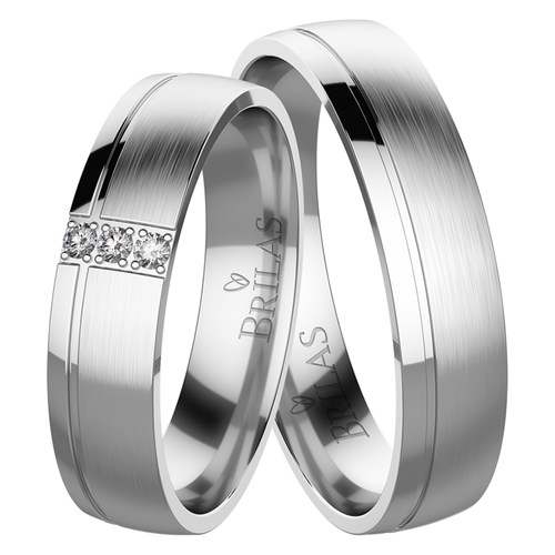 Ottavia Silver snubní prsteny ze stříbra